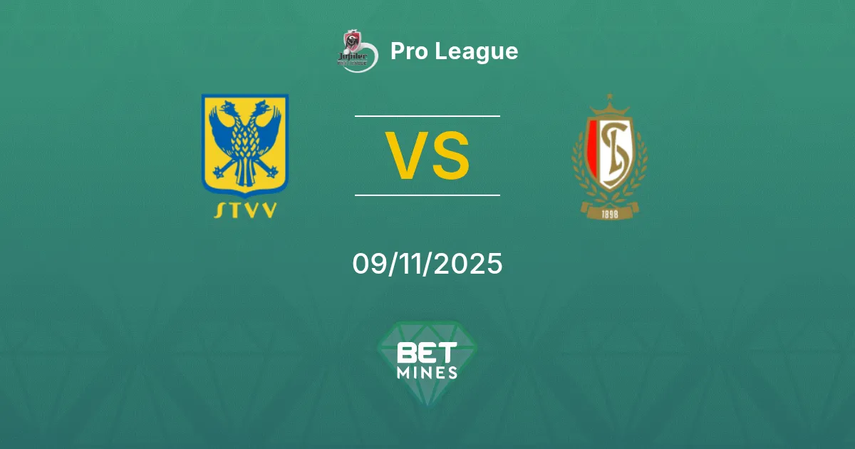 Sint-Truiden vs Standard Liège Prediction: Match Preview and Analysis | Pro League 09-11-2025