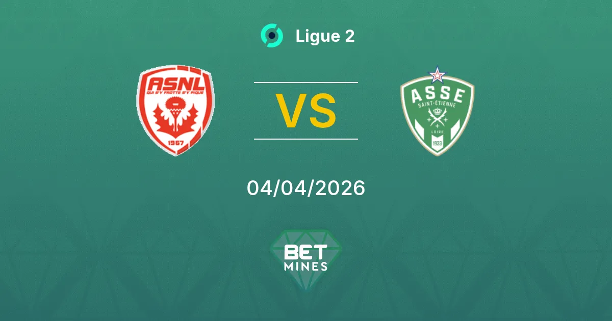 Nancy vs Saint-Étienne Pronóstico: Previa y Análisis del Partido | Ligue 2 04-04-2026