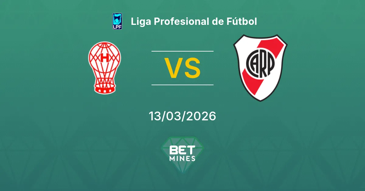 Huracán vs River Plate Prediction: Match Preview and Analysis | Liga Profesional de Fútbol 13-03-2026