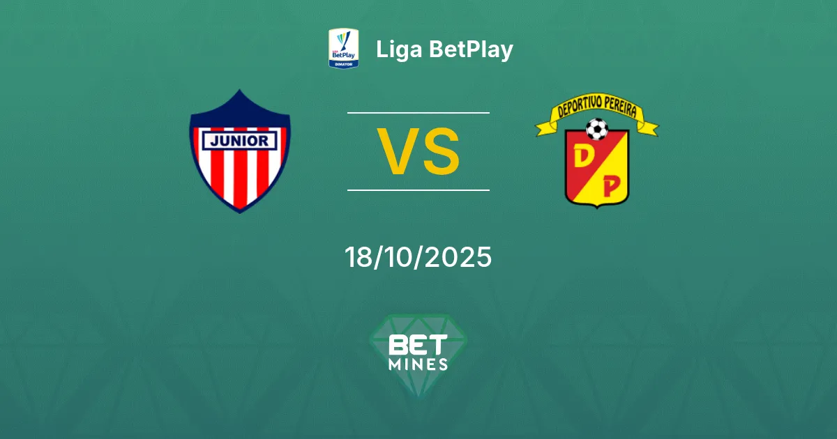Junior FC vs Deportivo Pereira Pronostico: Anteprima e Analisi della Partita | Liga BetPlay 18-10-2025