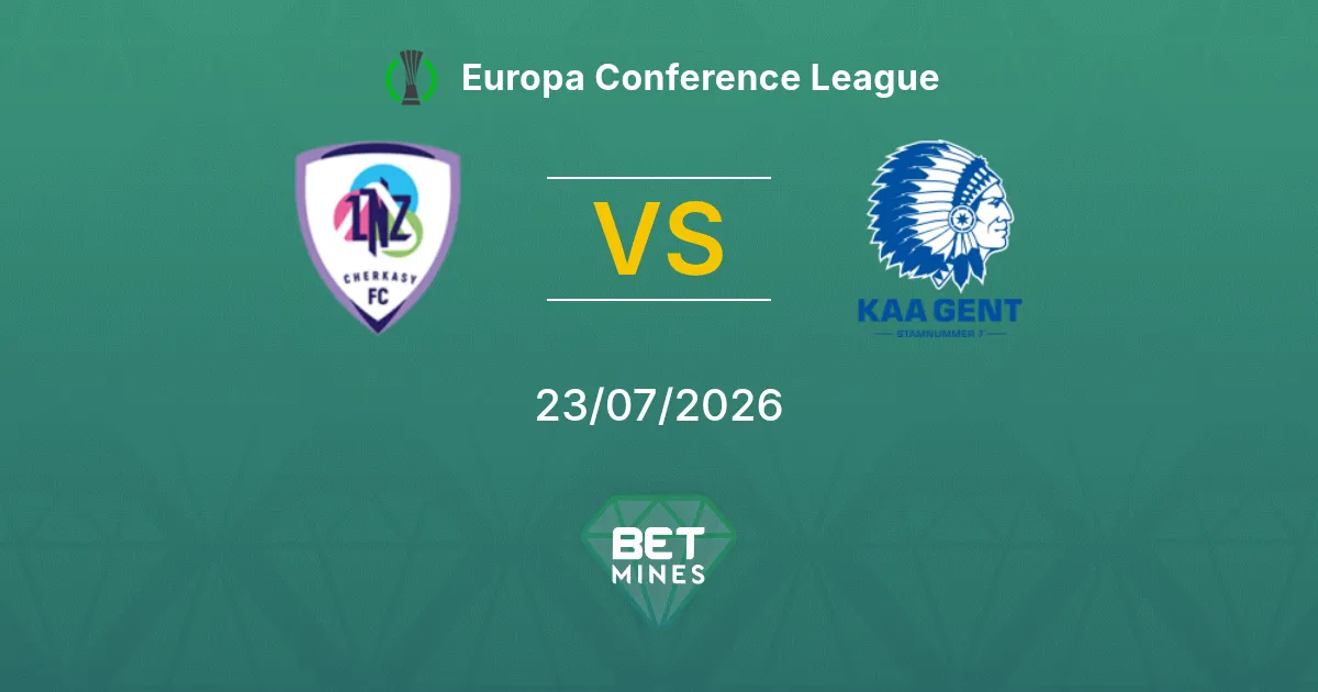 LNZ Cherkasy vs Gent Prediction: Match Preview and Analysis | Europa Conference League 23-07-2026