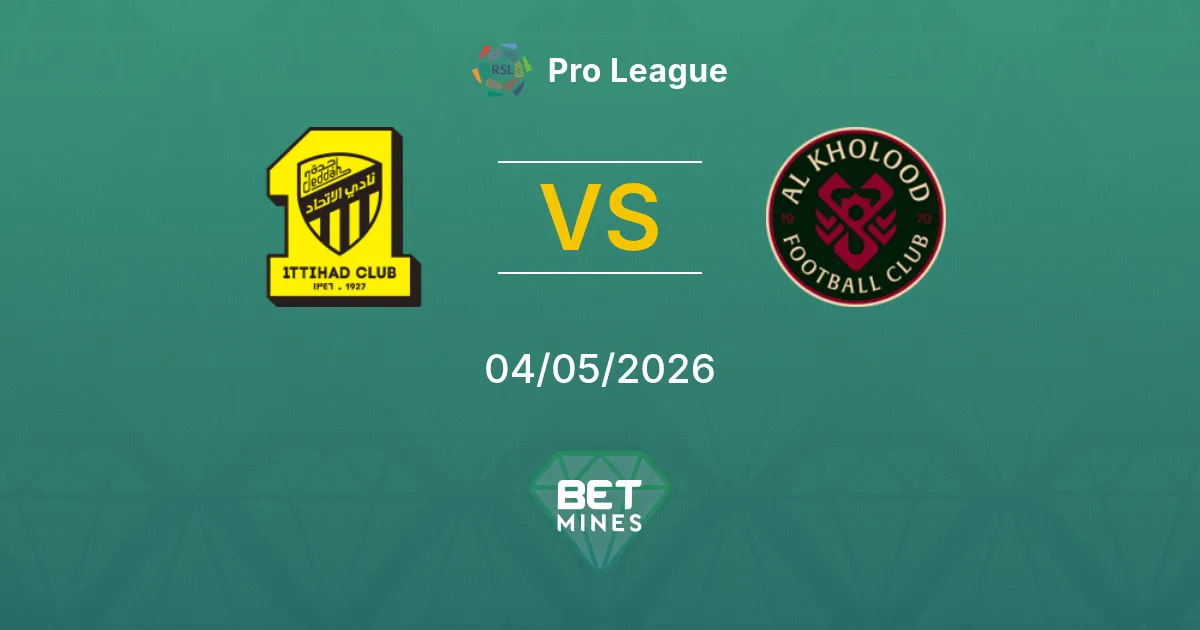 Al Ittihad vs Al Kholood Pronostico: Anteprima e Analisi della Partita | Pro League 04-05-2026