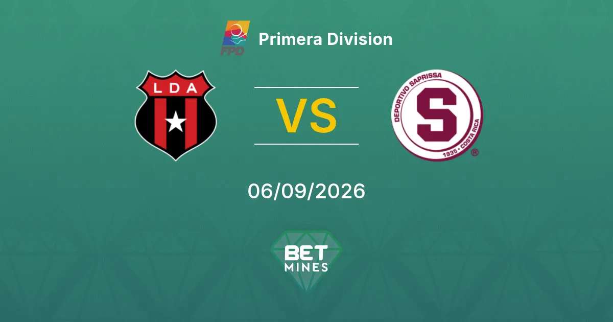 Alajuelense vs Deportivo Saprissa Pronostico: Anteprima e Analisi della Partita | Primera Division 06-09-2026