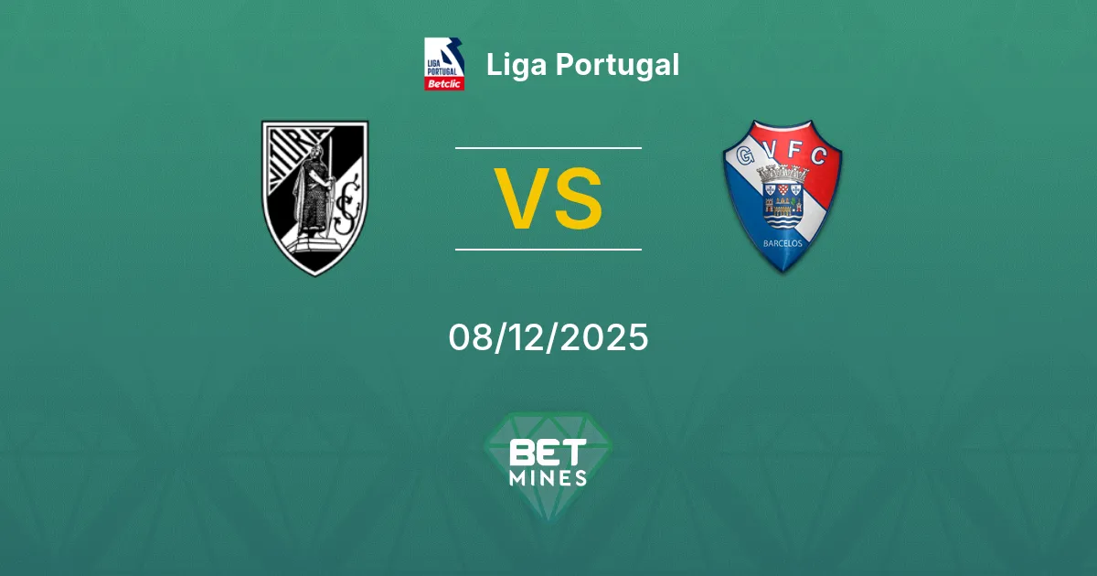 Vitória SC vs Gil Vicente Pronostic : Aperçu et Analyse du Match | Liga Portugal 08-12-2025