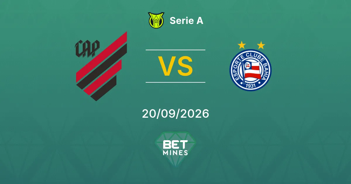 Pronostico Athletico PR vs Bahia: Anteprima e Analisi della Partita | Serie A 20-09-2026