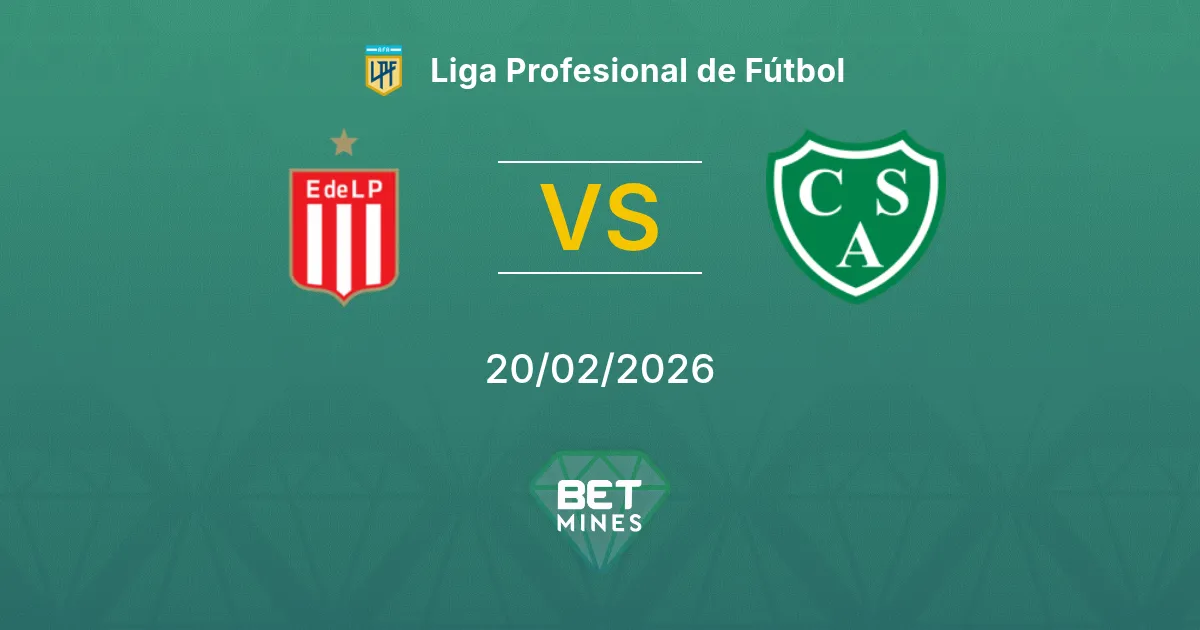 Estudiantes vs Sarmiento Pronostic : Aperçu et Analyse du Match | Liga Profesional de Fútbol 20-02-2026