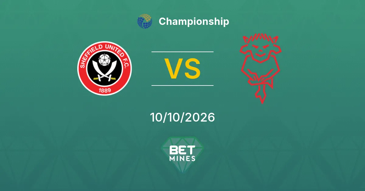 Sheffield United vs Lincoln City Prediction: Match Preview and Analysis | Championship 10-10-2026