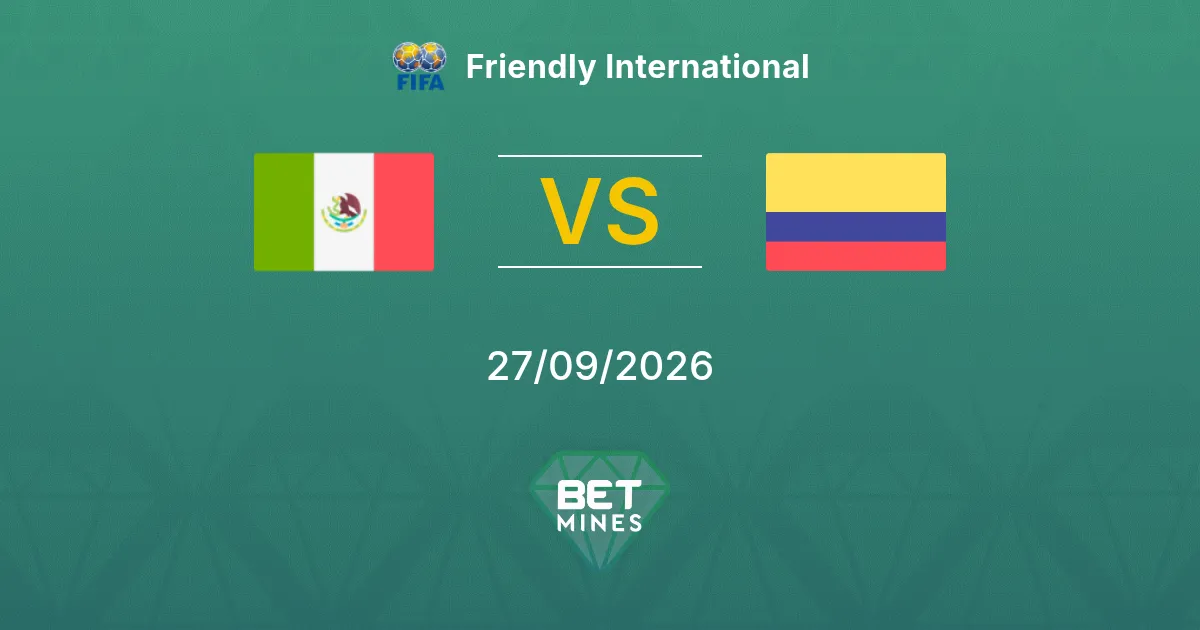 Messico vs Colombia Pronostico: Anteprima e Analisi della Partita | Amichevole Internazionale 27-09-2026
