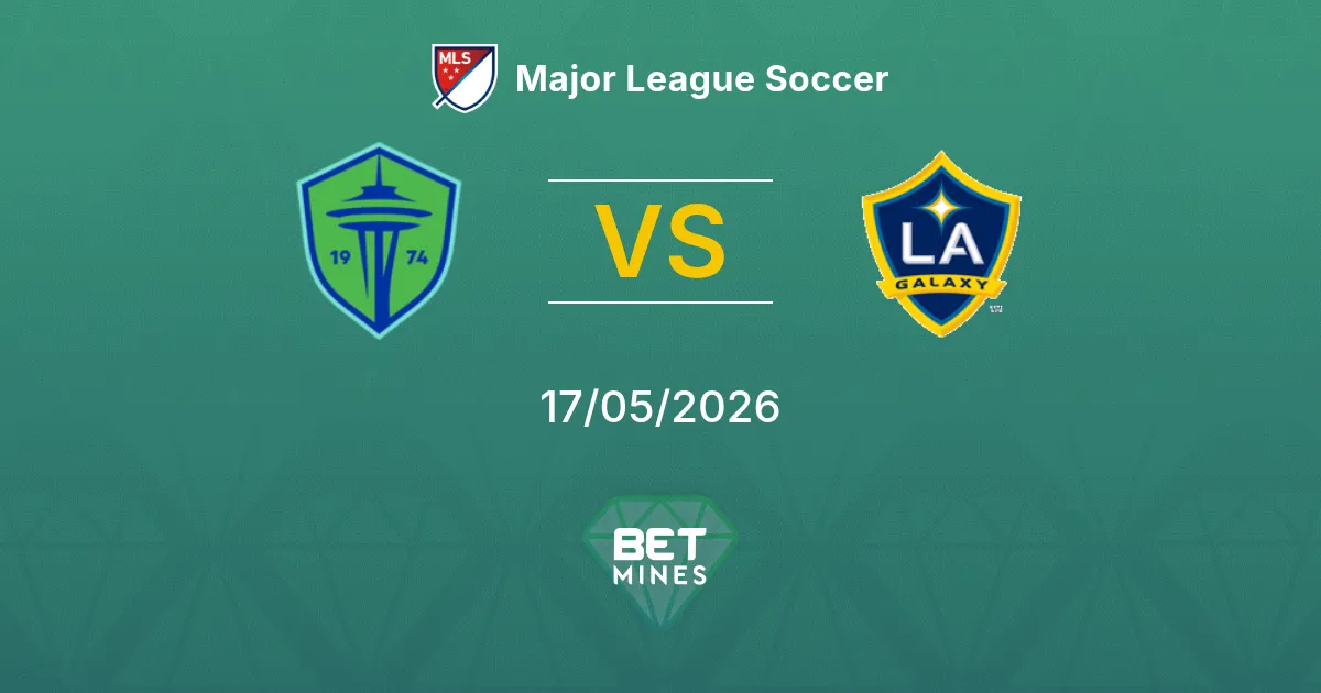 Seattle Sounders vs LA Galaxy Pronóstico: Previa y Análisis del Partido | Major League Soccer 17-05-2026