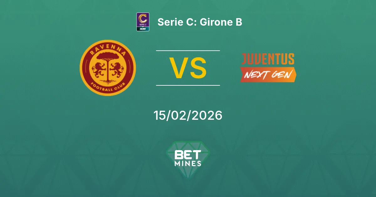 Ravenna vs Juventus Next Gen Pronóstico: Previa y Análisis del Partido | Serie C: Girone B 15-02-2026