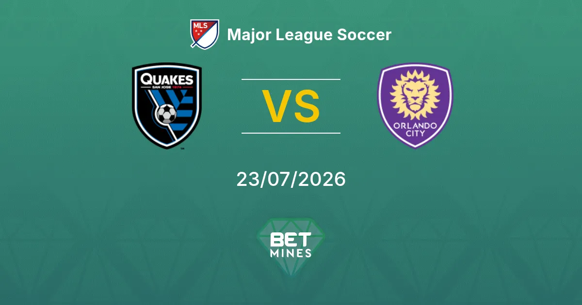 SJ Earthquakes vs Orlando City Prediction: Match Preview and Analysis | Major League Soccer 23-07-2026