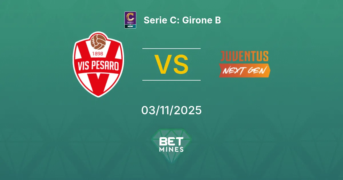 Vis Pesaro vs Juventus Next Gen Prediction: Match Preview and Analysis | Serie C: Girone B 03-11-2025