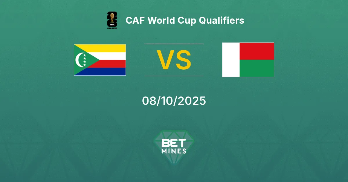 Comore vs Madagascar Pronostico: Anteprima e Analisi della Partita | Qualificazioni Mondiali CAF 08-10-2025