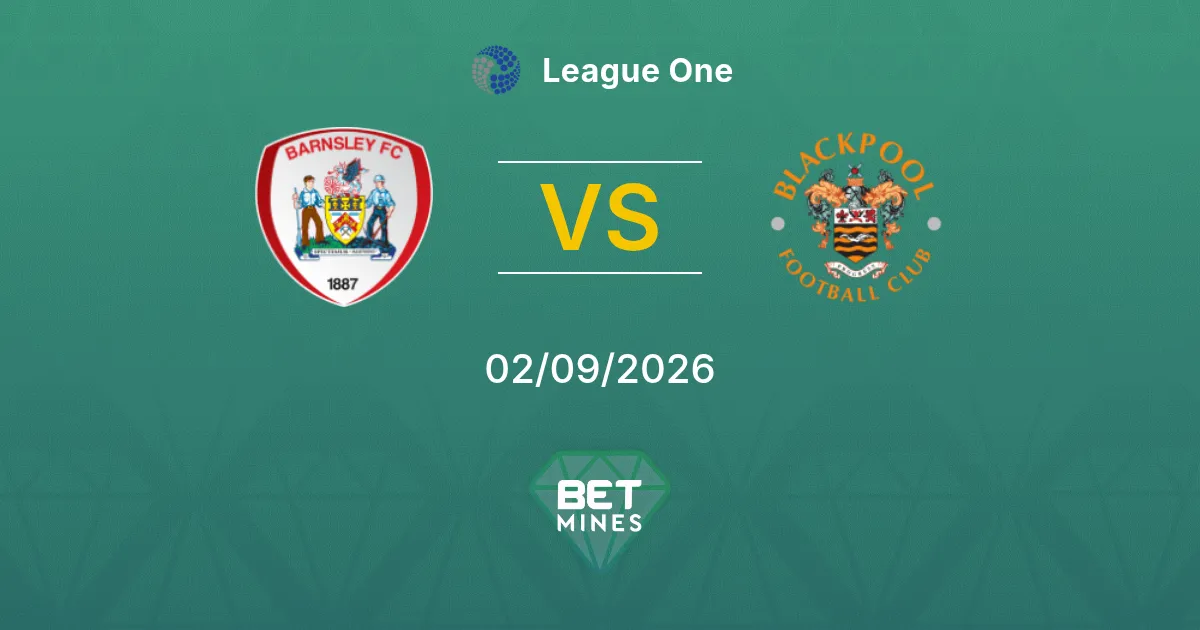 Pronóstico Barnsley vs Blackpool: Previa y Análisis del Partido | League One 02-09-2026