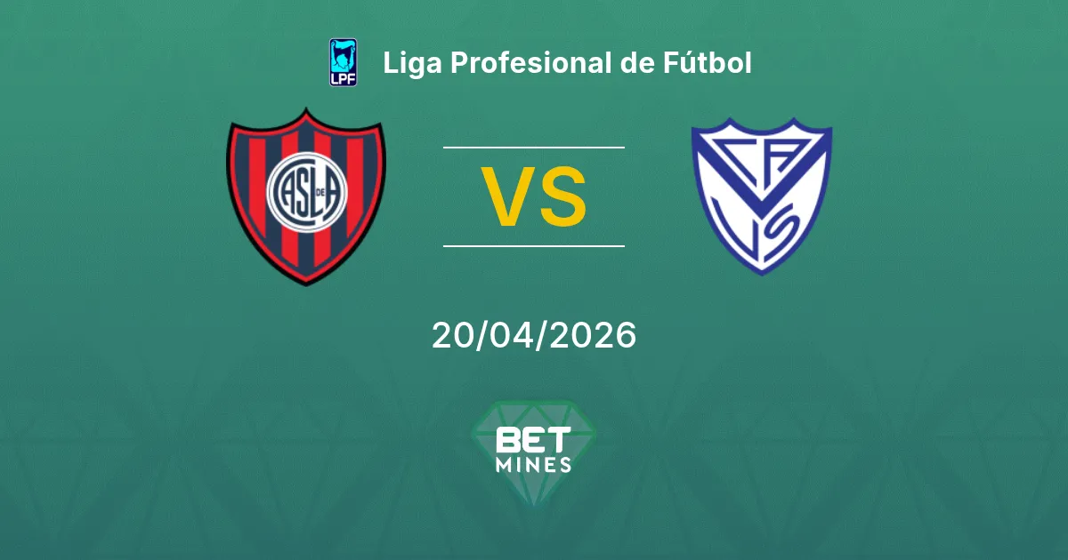 San Lorenzo vs Vélez Sarsfield Pronostico: Anteprima e Analisi | Liga Profesional de Fútbol 20-04-2026