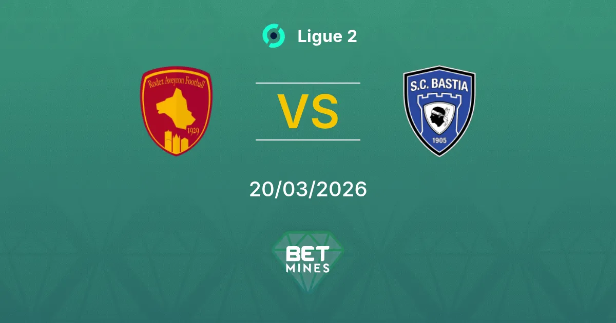 Rodez vs Bastia
