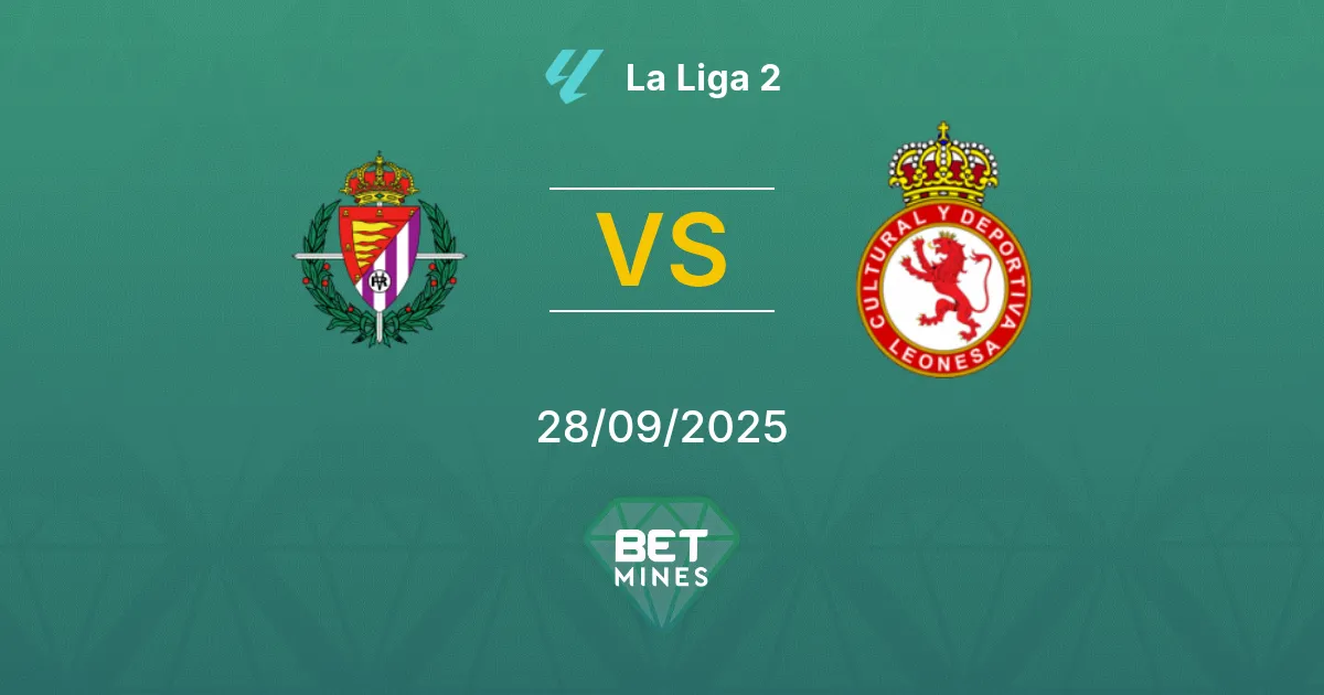 Real Valladolid vs Cultural Leonesa Pronostic : Avant-Match et Analyse | La Liga 2 28-09-2025