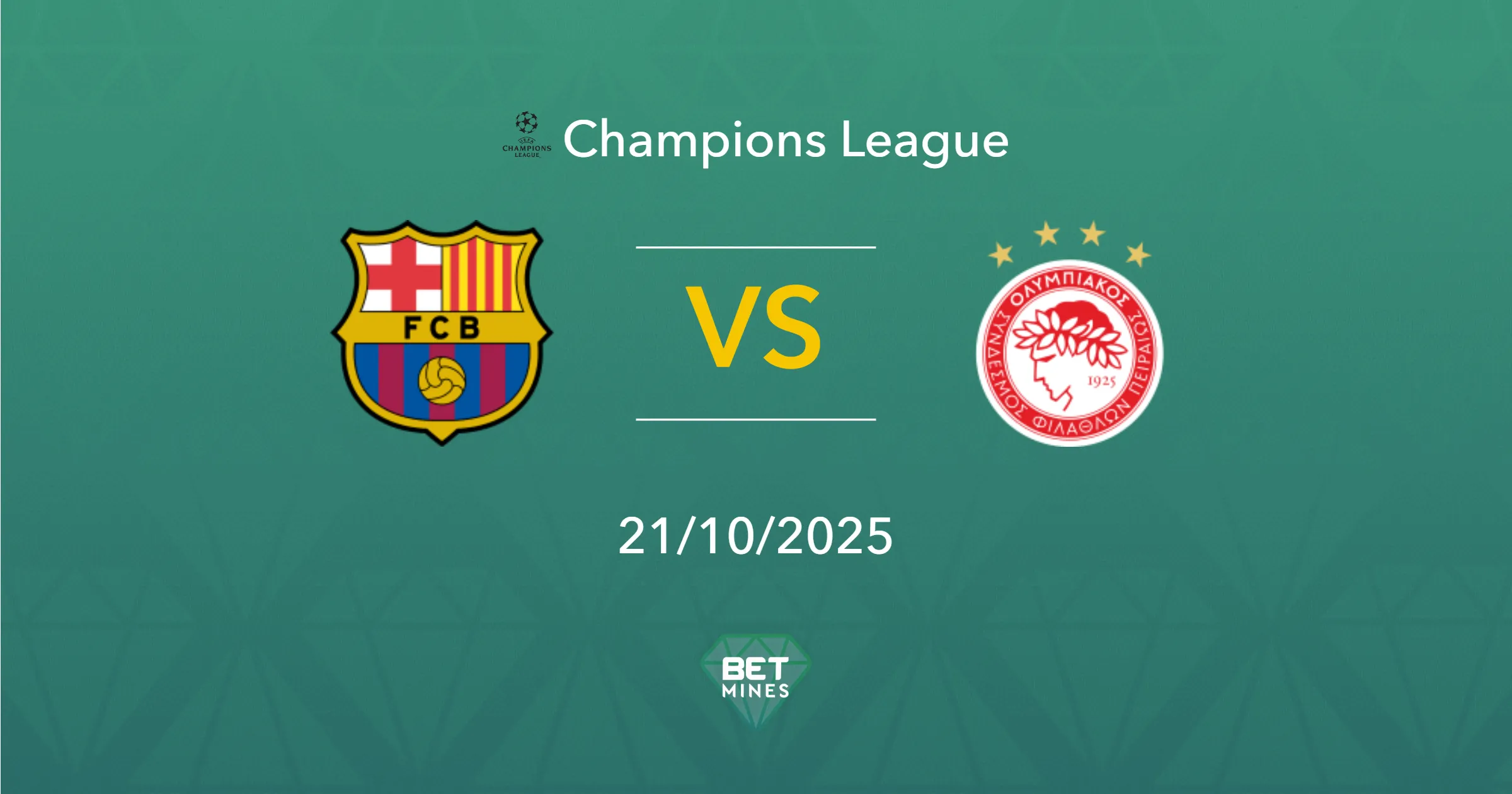 Pronostico Barcellona vs Olympiacos: Anteprima e Analisi del Match | UEFA Champions League, Giornata 3