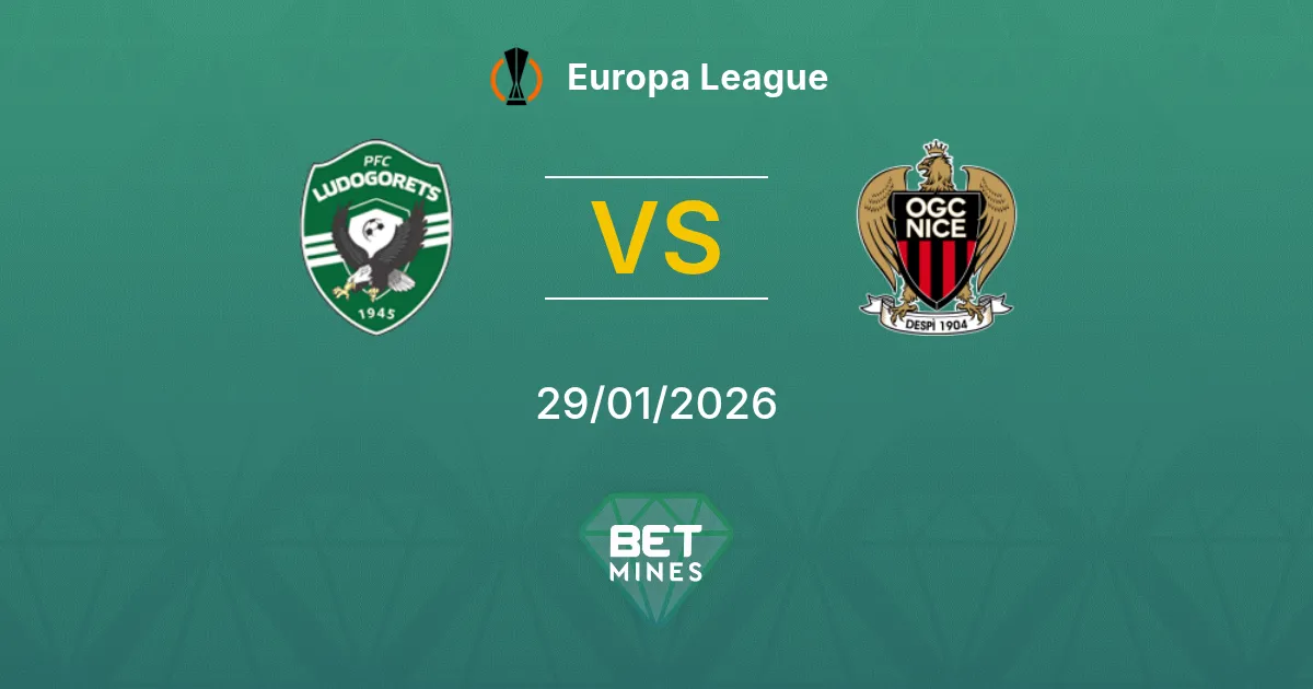 Ludogorets vs Nice Prediction: Match Preview and Analysis | Europa League 29-01-2026