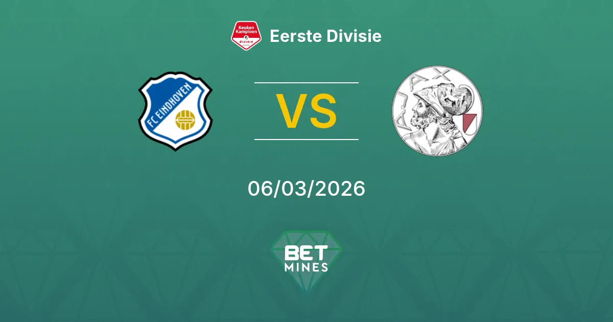 FC Eindhoven vs Jong Ajax