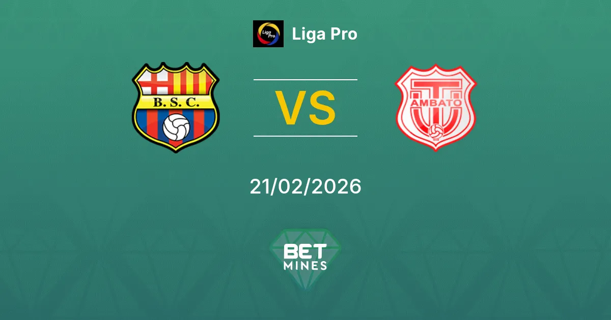 Barcelona Guayaquil vs Técnico Universitario Pronostic : Aperçu et Analyse du Match | Liga Pro 21-02-2026