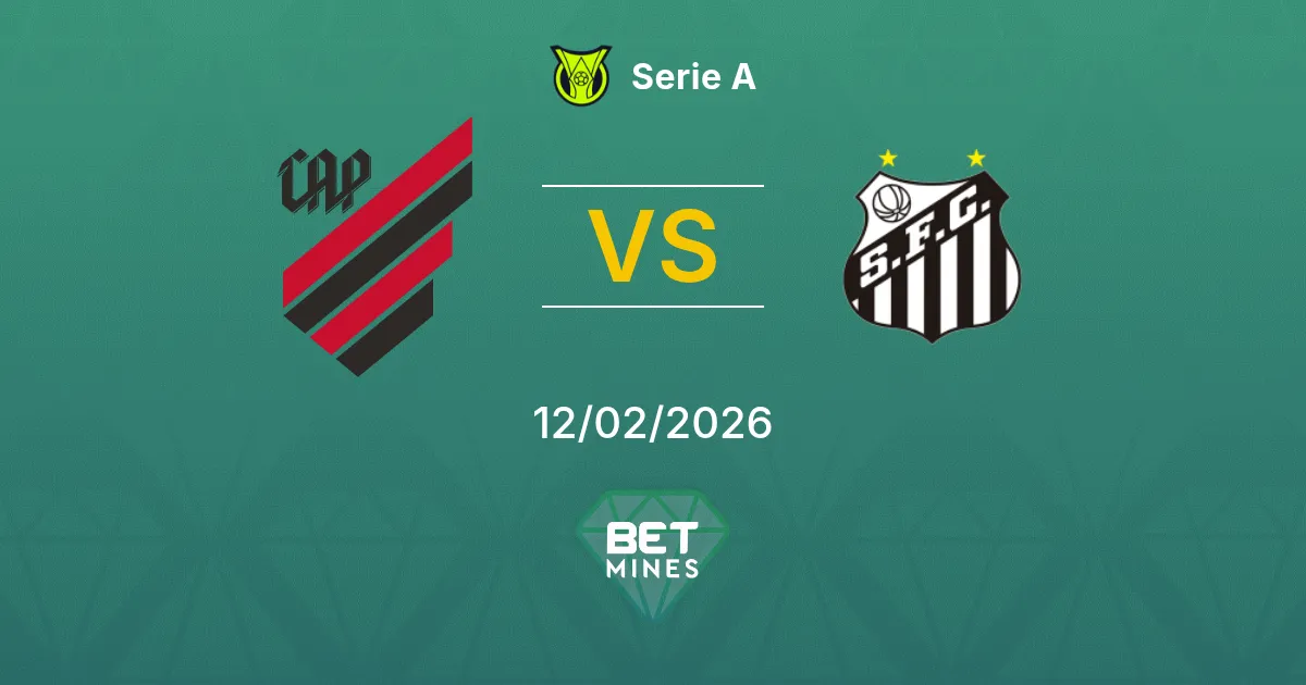 Athletico PR vs Santos Prediction: Match Preview and Analysis | Serie A 12-02-2026