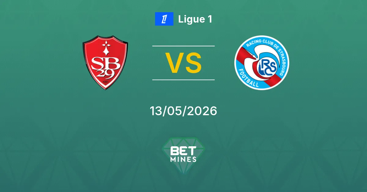 Brest vs Strasbourg Pronostico: Anteprima e Analisi della Partita | Ligue 1 13-05-2026