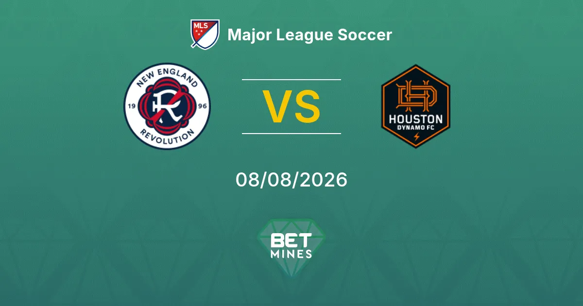 Palpite New England x Houston Dynamo: Prévia e Análise da Partida | Major League Soccer 08-08-2026