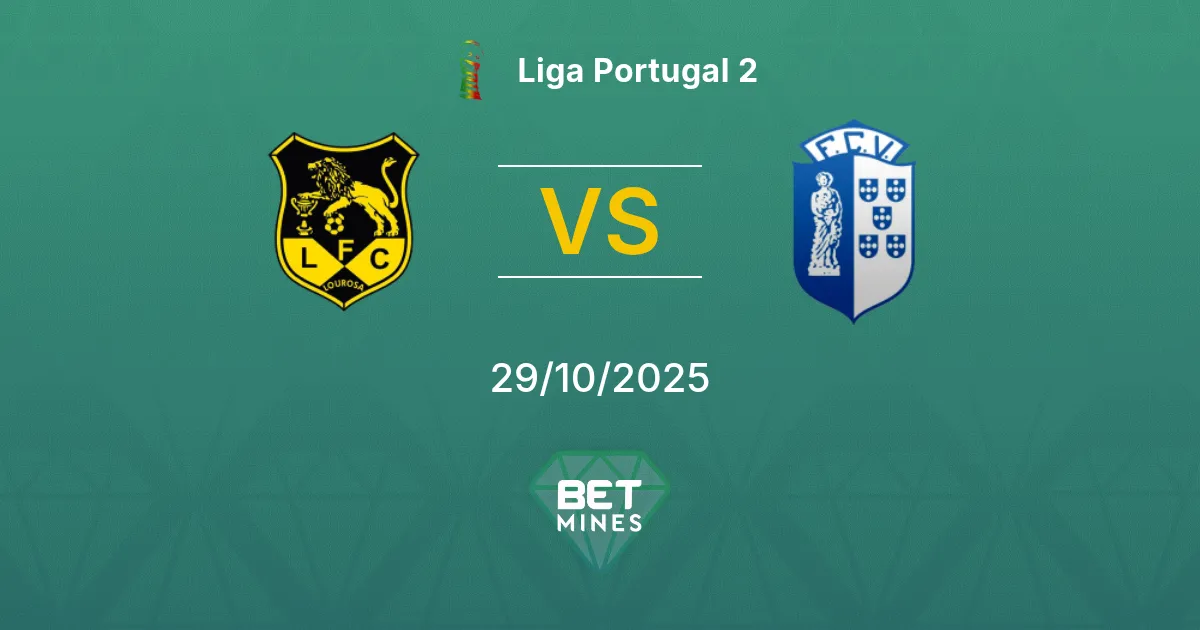 Lusitania FC Lourosa vs Vizela Prediction: Match Preview and Analysis | Liga Portugal 2 29-10-2025