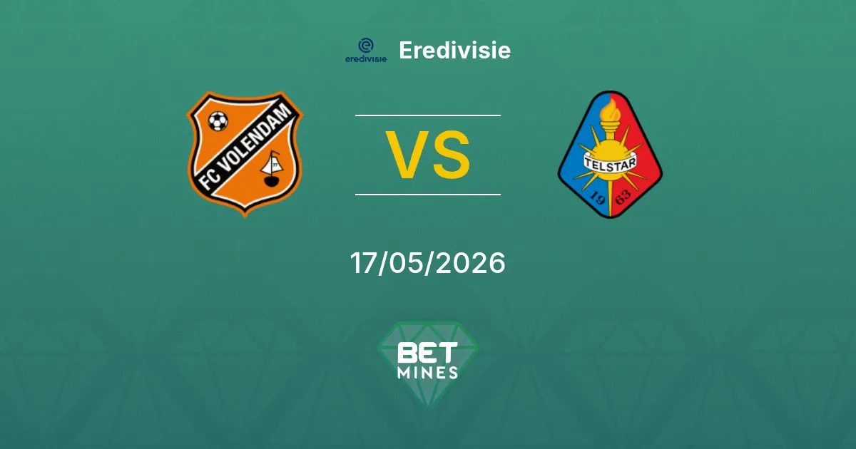 FC Volendam vs Telstar Pronostico: Anteprima e Analisi della Partita | Eredivisie 17-05-2026