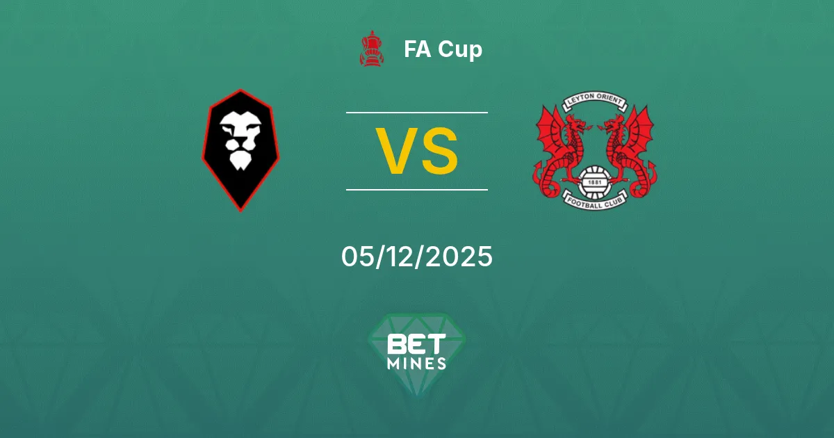 Salford City vs Leyton Orient Prediction: Match Preview and Analysis | FA Cup 05-12-2025