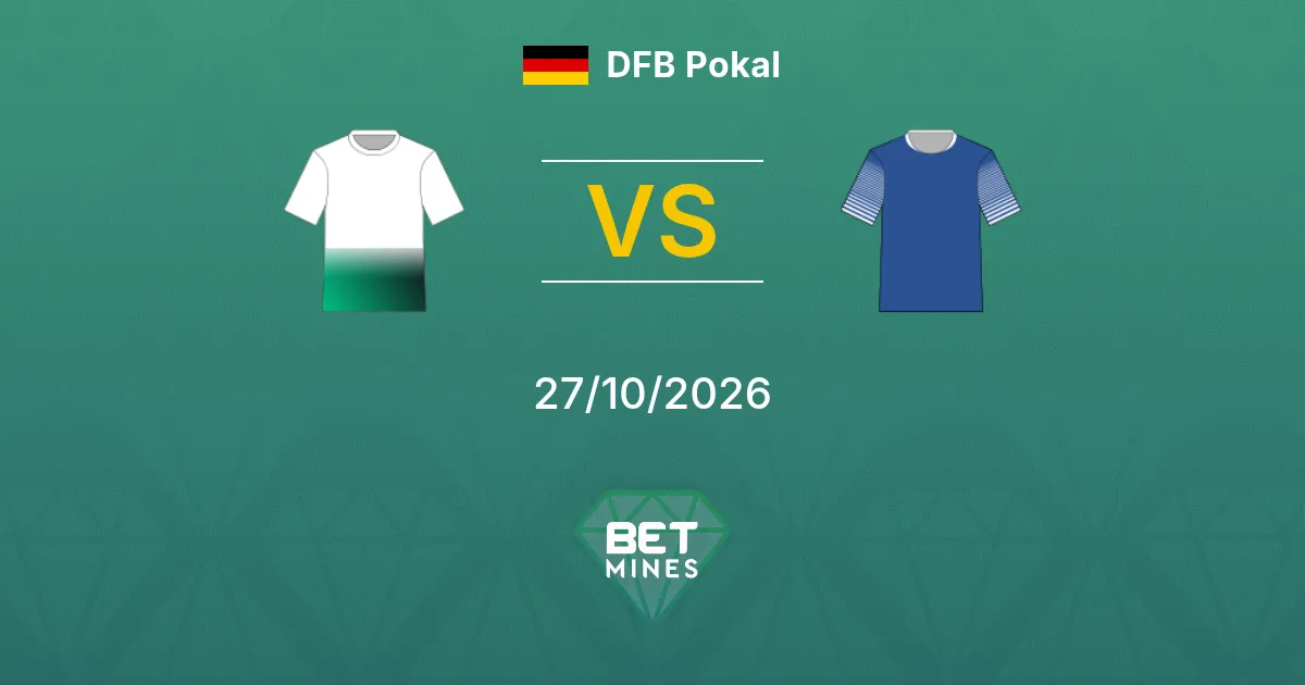 Borussia Mönchengladbach x Karlsruher SC Palpite: Prévia e análise da partida | DFB Pokal 27-10-2026
