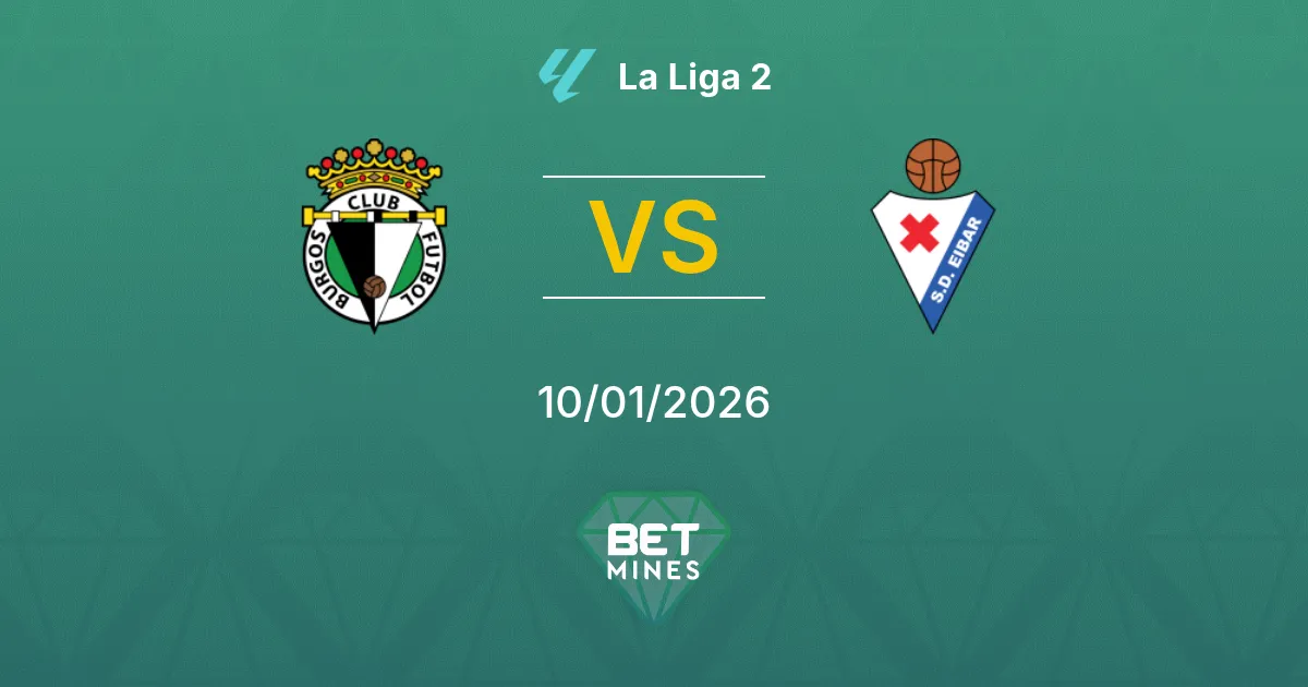 Burgos vs SD Eibar Pronostico: Anteprima e Analisi della Partita | La Liga 2 10-01-2026