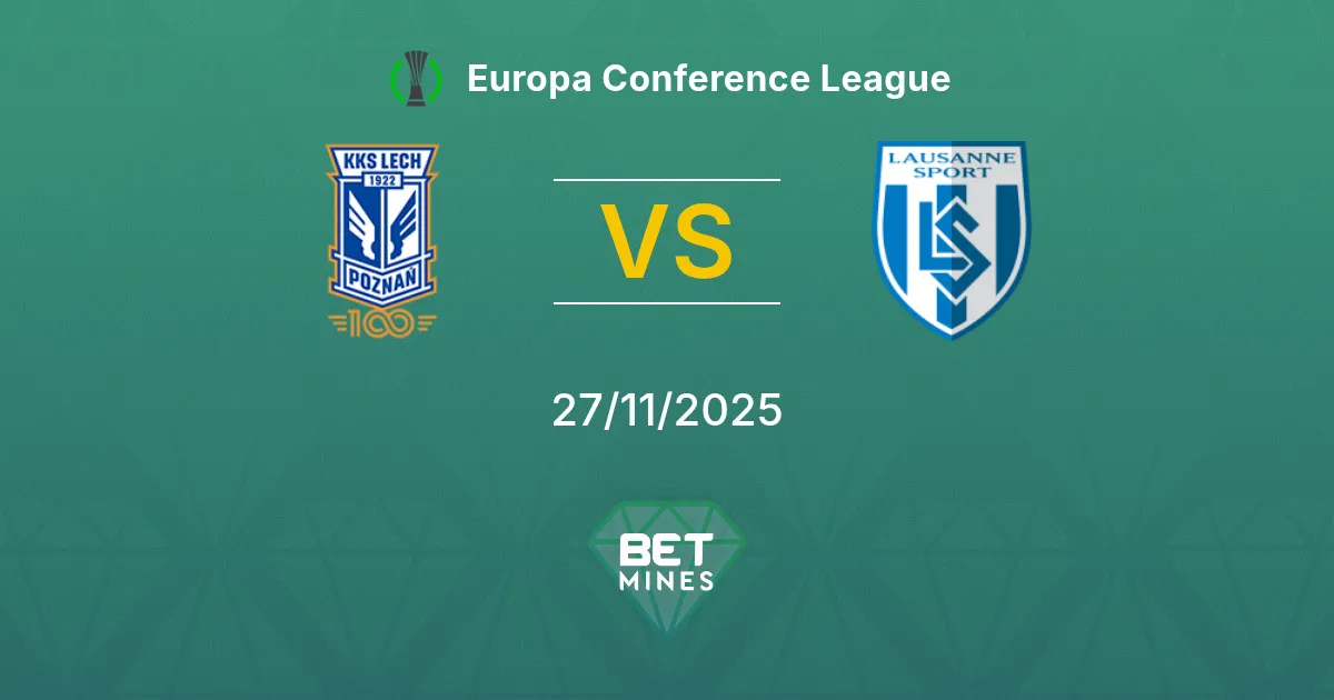 Lech Poznań vs Lausanne Sport Prediction: Match Preview and Analysis | Europa Conference League 27-11-2025