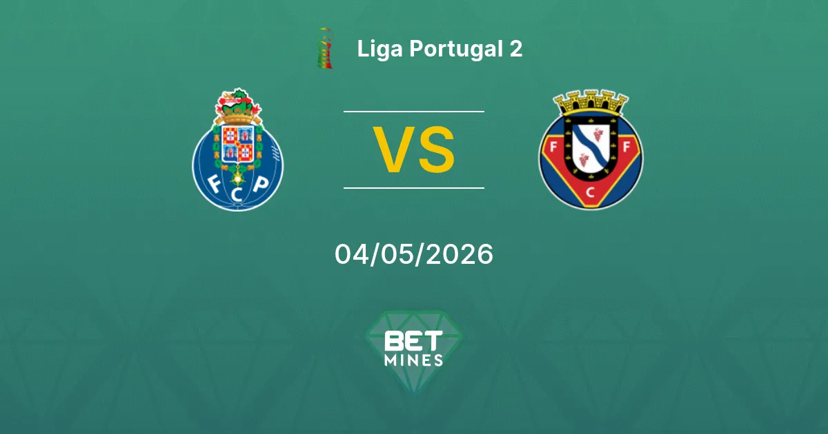 FC Porto B vs Felgueiras 1932 Pronostico: Anteprima e Analisi della Partita | Liga Portugal 2 04-05-2026