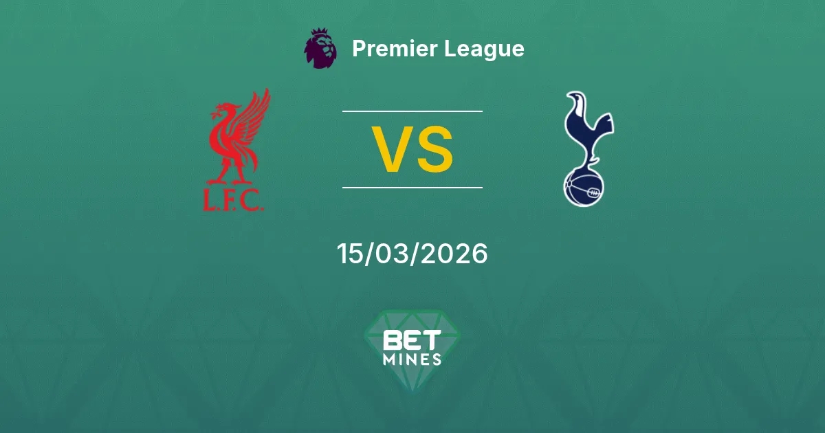 Liverpool vs Tottenham Hotspur Prediction: Match Preview and Analysis | Premier League 15-03-2026