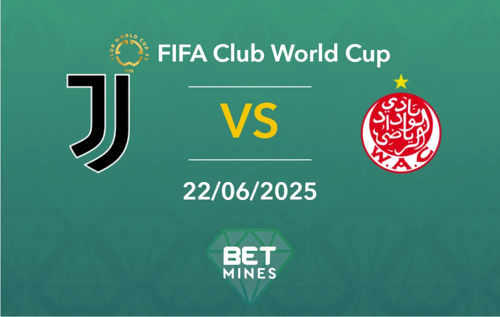 Juventus vs Wydad Casablanca Prediction: Match Preview and Analysis | FIFA Club World Cup – Group G, Matchday 2