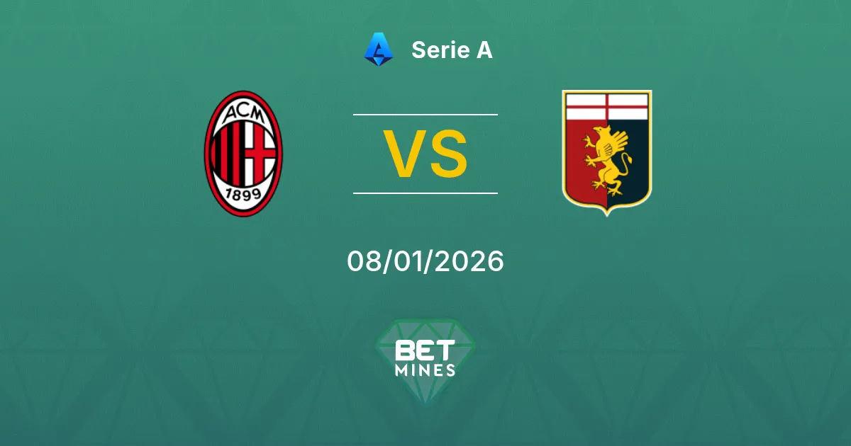 AC Milan vs Genoa Pronostico: Anteprima e Analisi della Partita | Serie A 08-01-2026