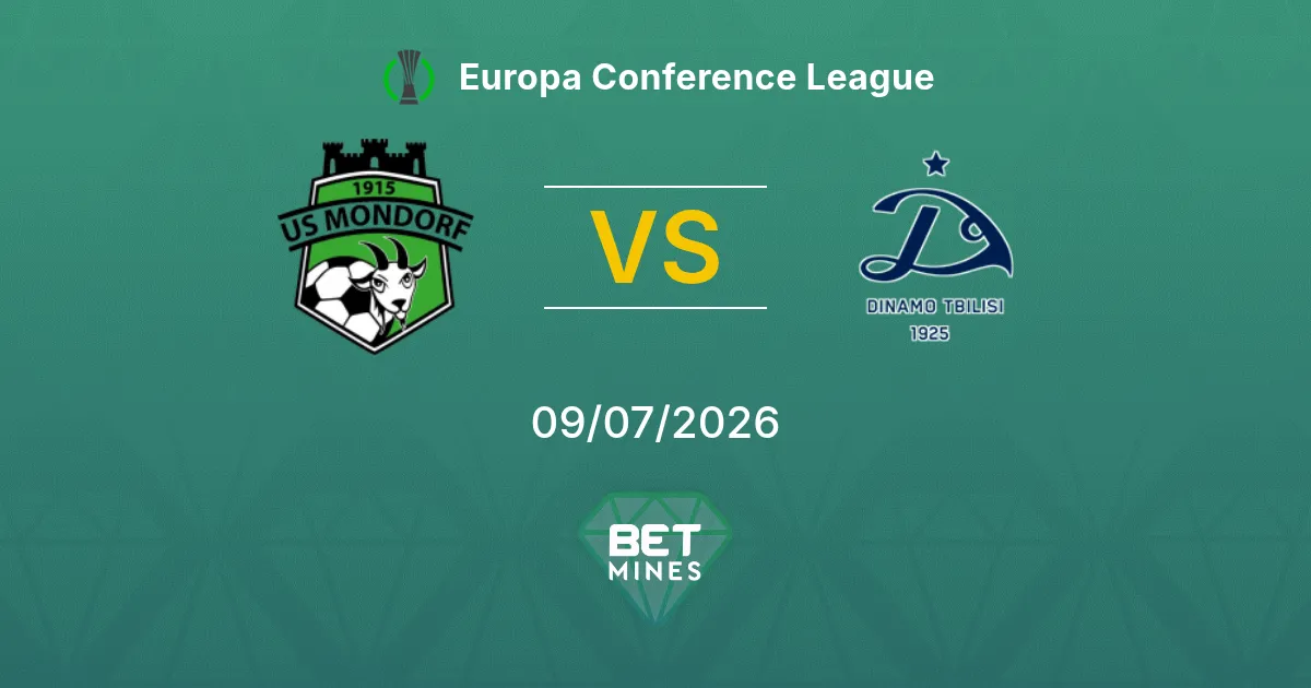 Mondorf-les-Bains vs Dinamo Tbilisi Pronostico: Anteprima e Analisi della Partita | Europa Conference League 09-07-2026