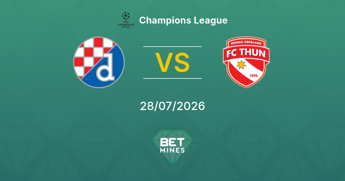 Dinamo Zagreb vs Thun