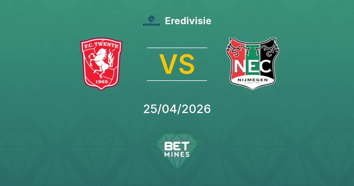 FC Twente vs NEC Nijmegen Pronostico: Anteprima e Analisi della Partita | Eredivisie 25-04-2026