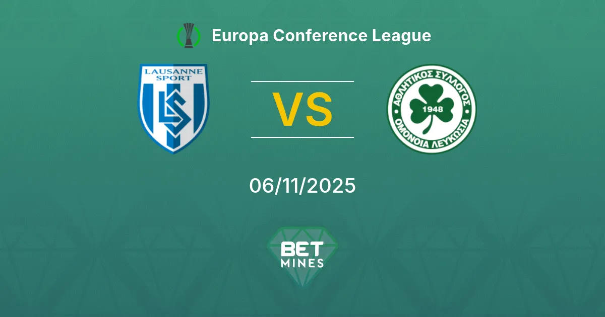 Lausanne Sport vs Omonia Nicosia Prediction: Match Preview and Analysis | Europa Conference League 06-11-2025