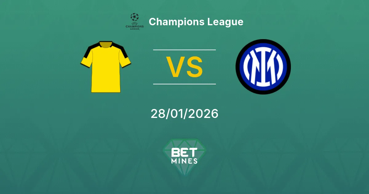 Borussia Dortmund vs Inter Prediction: Match Preview and Analysis | Champions League 28-01-2026