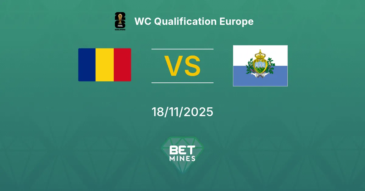 Romania vs San Marino Prediction: Match Preview and Analysis | WC Qualification Europe 18-11-2025