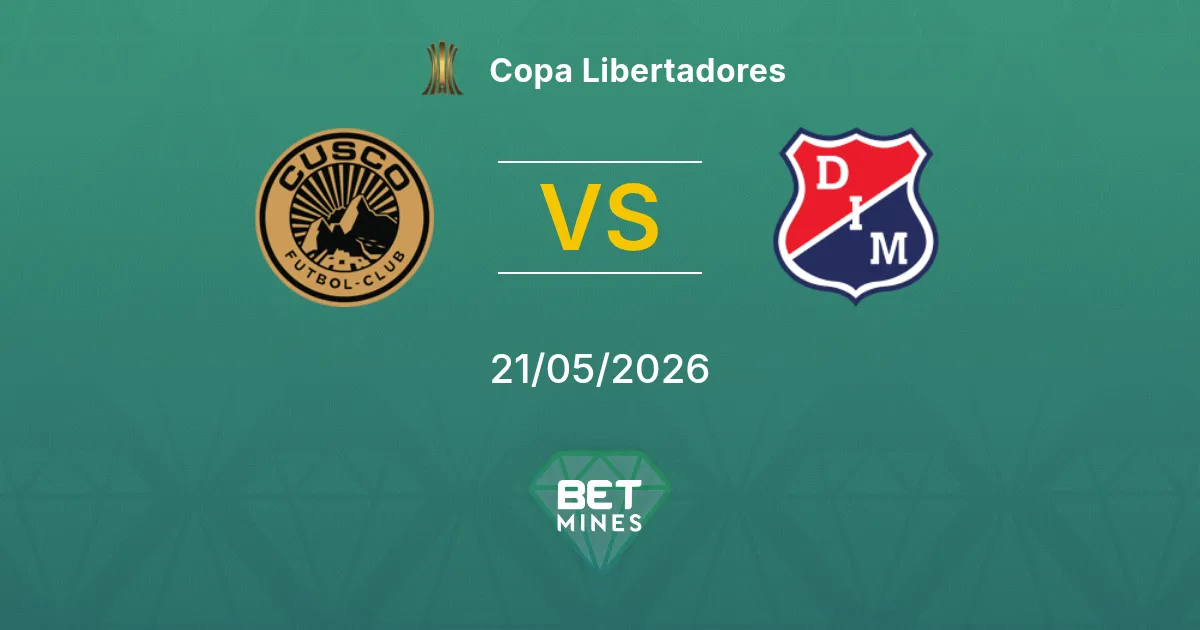 Cusco FC x Independiente Medellín Palpite: Prévia e Análise da Partida | Copa Libertadores 21-05-2026