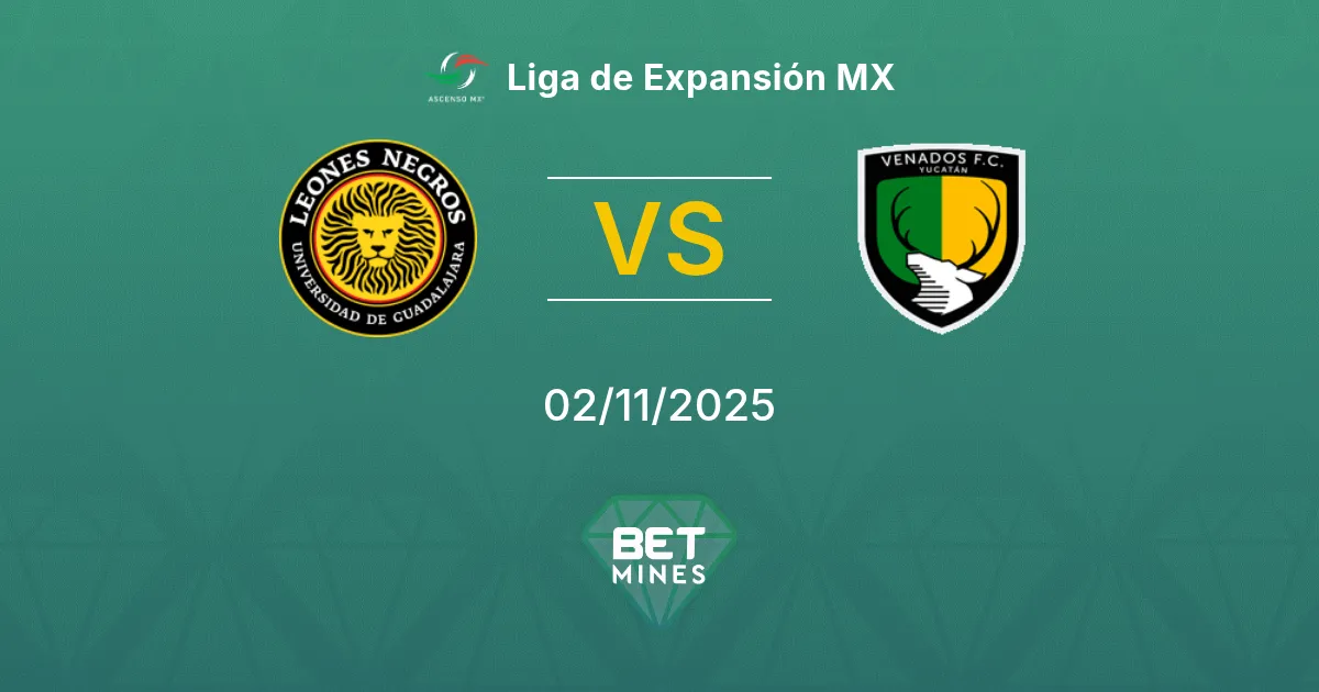 Universidad Guadalajara vs Venados Pronostico: Anteprima e Analisi della Partita | Liga de Expansión MX 02-11-2025