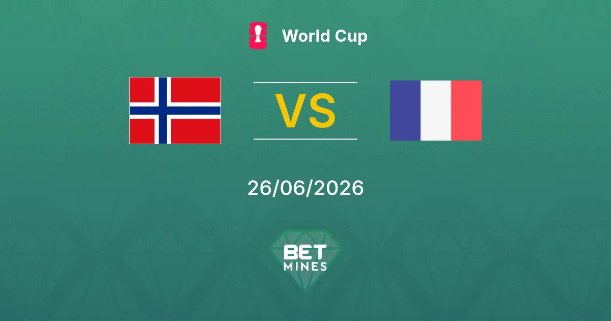 Norvegia vs Francia Pronostico: Anteprima e Analisi | Coppa del Mondo 26-06-2026