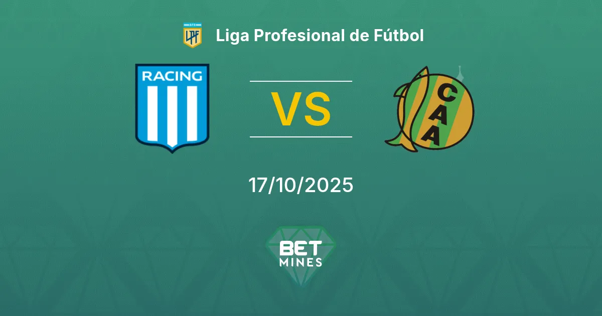 Racing Club vs Aldosivi Pronostico: Anteprima e Analisi della Partita | Liga Profesional de Fútbol 17-10-2025