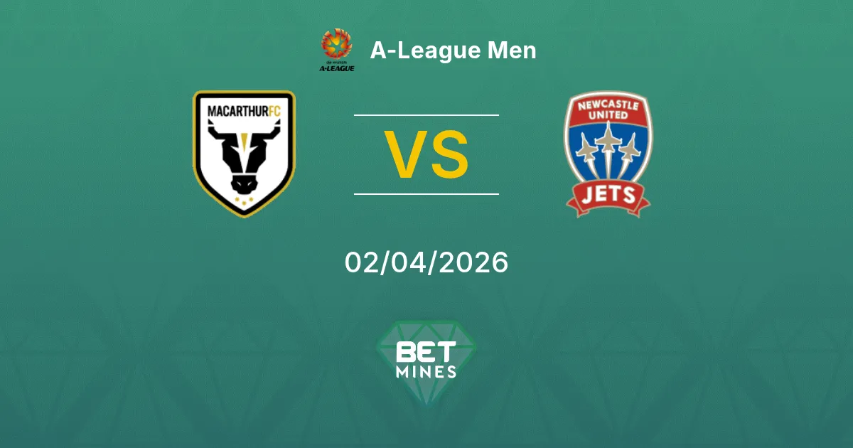 Macarthur vs Newcastle Jets Prediction: Match Preview and Analysis | A-League Men 02-04-2026