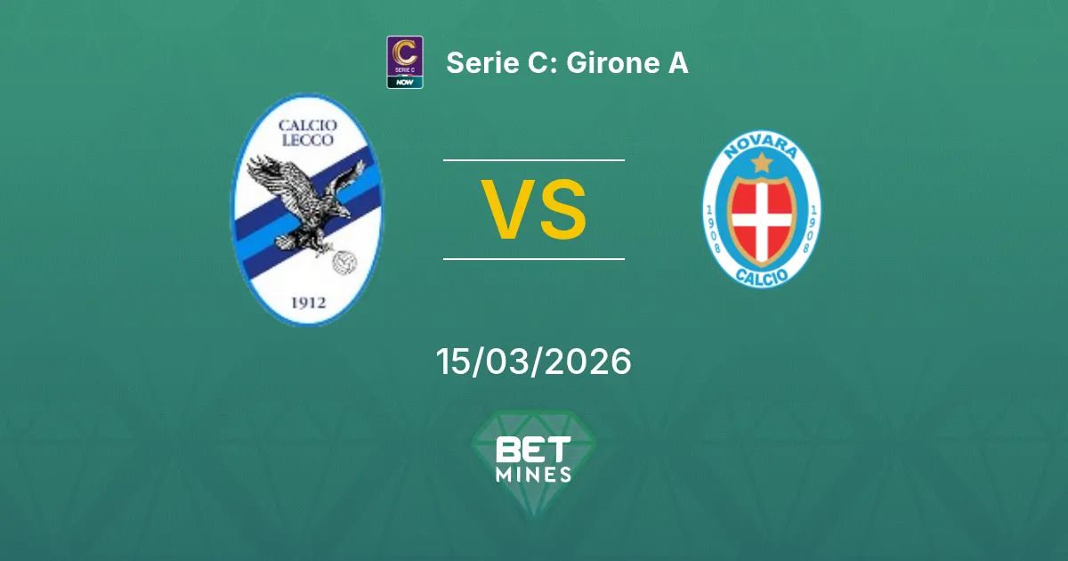 Lecco vs Novara Prediction: Match Preview and Analysis | Serie C: Girone A 15-03-2026
